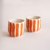 Tazas Stripes x2 pack